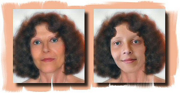 Photo Restoration, Restore and Retouch - Geri as teenager - Photo Restoration by SmileDogProductions.com